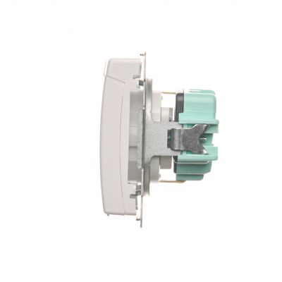 Simon Basic Gniazdo wtyczkowe Schuko do wersji IP44 z przesłonami 16A 250Vzaciski śrubowe biały BMGSZ1BZ.01/11 BMGSz1Bz.01/11 KONTAKT (BMGSz1Bz.01/11)