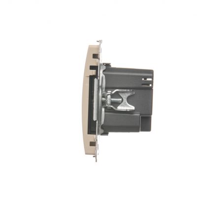 Simon Basic Ładowarka 2 x USB 2.1 A 5V DC 230V beż BMC2USB.01/12 KONTAKT (BMC2USB.01/12)