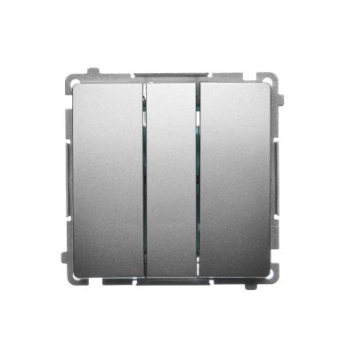 Simon Basic Łącznik potrójny 10A 250V szybkozłączka satynowy BMW31.01/29 KONTAKT (BMW31.01/29)