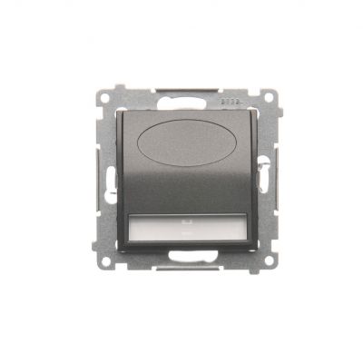 Simon 54 Oprawa oświetleniowa LED 14 V DC 0.56 W białe zimne 5900 K antracyt !Wymagany zasilacz 14V DOS14A.01/48 KONTAKT (DOS14A.01/48)