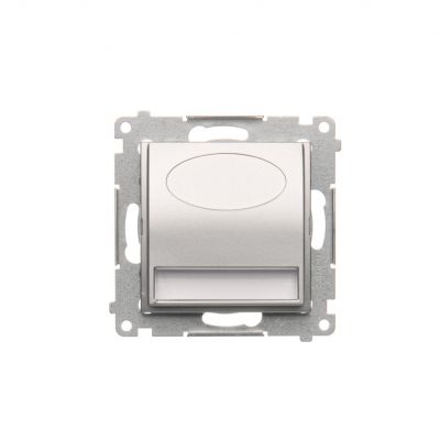 Simon 54 Oprawa oświetleniowa LED 230 V AC 1.1 W białe zimne 5900 K srebrny mat DOSA.01/43 KONTAKT (DOSA.01/43)