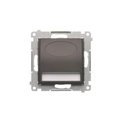 Simon 54 Oprawa oświetleniowa LED 230 V AC 1.1 W białe zimne 5900 K brąz mat DOSA.01/46 KONTAKT (DOSA.01/46)