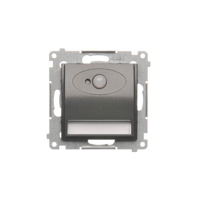 Simon 54 Oprawa oświetleniowa LED biały. z czujnikiem 14 V DC 064 W białe zimne 5900 K antracyt !Wymagany zasilacz 14V DOSC14A.01/48 KONTAKT (DOSC14A.01/48)