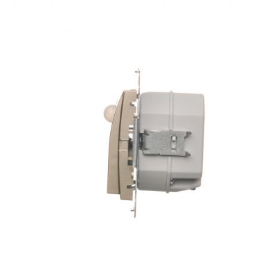 Simon 54 Oprawa oświetleniowa LED z czujnikiem ruchu 230 V AC 1.4 W białe zimne 5900 K złoty mat DOSCA.01/44 KONTAKT (DOSCA.01/44)