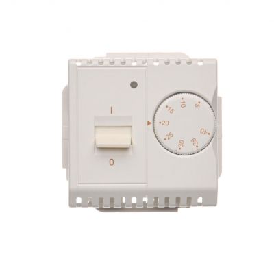 SIMON BASIC WMUR-011xxx-1011 Regulator temperatury z czujnikiem zewnętrznym, 16A, 230V~. Montaż gnia BMRT10ZS.02/11 KONTAKT (BMRT10ZS.02/11)