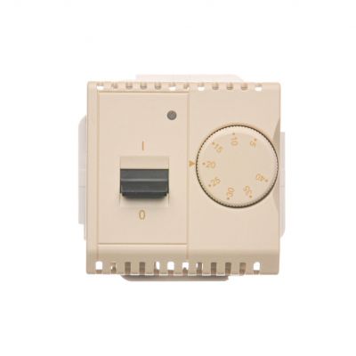 SIMON BASIC WMUR-011xxx-9011 Regulator temperatury z czujnikiem zewnętrznym, 16A, 230V~. Montaż gnia BMRT10ZS.02/12 KONTAKT (BMRT10ZS.02/12)