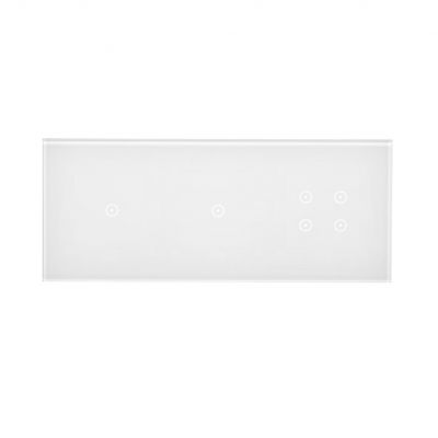 Simon 54 Touch Panel dotykowy S54 Touch 3 moduły 1 pole dotykowe + 1 pole dotykowe + 4 pola dotykowe biała perła DSTR3114/70 KONTAKT (DSTR3114/70)