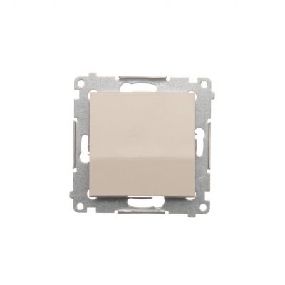 Simon 54 Łącznik schodowy bez piktogramu 16A 250V zaciski śrubowe kremowy DW6A.01/X/41 KONTAKT (DW6A.01/X/41)