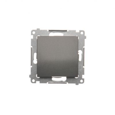 Simon 54 Łącznik schodowy bez piktogramu 16A 250V zaciski śrubowe antracyt DW6A.01/X/48 KONTAKT (DW6A.01/X/48)