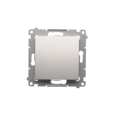 Simon 54 Łącznik krzyżowy bez piktogramu 16A 250V zaciski śrubowe srebrny mat DW7A.01/X/43 KONTAKT (DW7A.01/X/43)