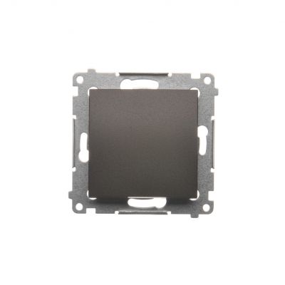 Simon 54 Łącznik krzyżowy bez piktogramu 16A 250V zaciski śrubowe brąz mat DW7A.01/X/46 KONTAKT (DW7A.01/X/46)