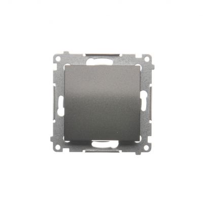 Simon 54 Łącznik krzyżowy bez piktogramu 16A 250V zaciski śrubowe antracyt DW7A.01/X/48 KONTAKT (DW7A.01/X/48)
