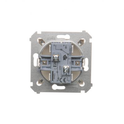 Simon 54 Łącznik schodowy podwójny bez piktogramu 10A 250V zaciski śrubowe kremowy DW6/2.01/X/41 KONTAKT (DW6/2.01/X/41)