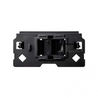 Simon 100 Adapter na 1 złącza RJ45 kompatybilny z formatem Keystone i Systimax (mechanizm 1/2 bez ramki montażowej) 10000001-039 KONTAKT (10000001-039)