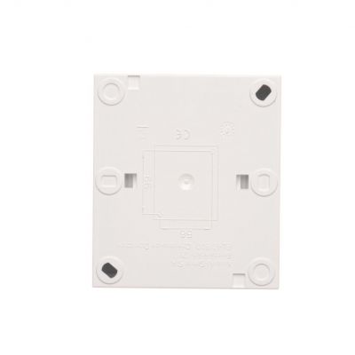Simon Aquaclick Gniazdo wtyczkowe IP44 Schuko pojedyncze klapka w kolorze pokrywy 16A 250 V~ szybkozłącza, biały ACGSZ1C/11 KONTAKT (ACGSZ1C/11)