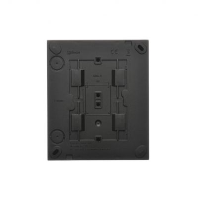 Simon Aquaclick Gniazdo wtyczkowe IP20 Schuko poczwórne 4-krotne z przesłonami torów prądowych 16A 250 V~ szybkozłącza, czarny ACGSZN4CZ/49 KONTAKT (ACGSZN4CZ/49)