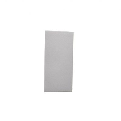 Simon 55 Puszka natynkowa pojedyncza składana do ramek LINE/DUO – Wysokość: 40 mm (1 szt TSC/. = 2 elementy) Aluminium mat TSC/143 KONTAKT (TSC/143)