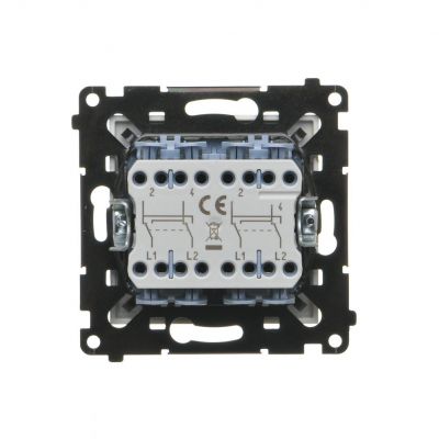 Simon 55 Łącznik krzyżowy podwójny szybkozłączka Szampański mat TW7/2.01/144 KONTAKT (TW7/2.01/144)