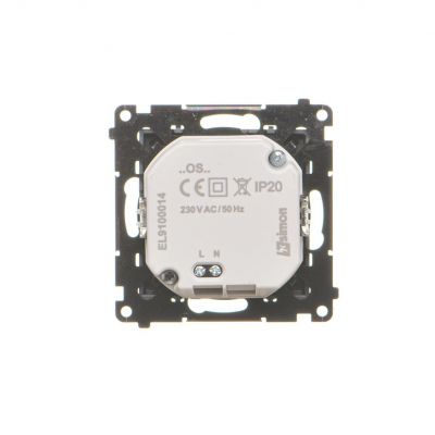 Simon 55 Oprawa oświetleniowa LED 230V (0,9 W) Barwa neutralna 4200K Grafitowy mat TOS4K.01/116 KONTAKT (TOS4K.01/116)