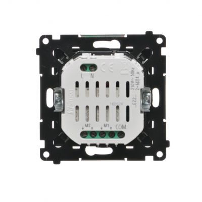 Simon 55 Łącznik/Przycisk roletowy zwierny podwójny elektroniczny Czarny mat TEZ2.01/149 KONTAKT (TEZ2.01/149)