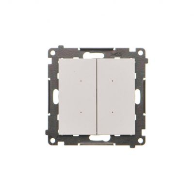 SIMON 55 WMDL-TEW2-114 Łącznik elektroniczny podwójny z funcją przycisku lub łącznika czasowego, 2x1 TEW2.01/114 KONTAKT (TEW2.01/114)