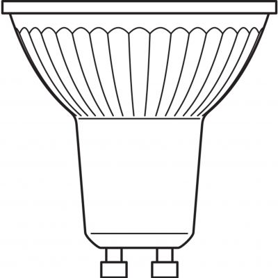 Żarówka LED VALUE PAR16 50 36st 3,6W/840 GU10 4058075055155 LEDVANCE (4058075055155)