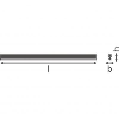 Oprawa LED LINEAR COMPACT HIGH OUTPUT 600 10 W 4000 K 4058075106291 LEDVANCE (4058075106291)