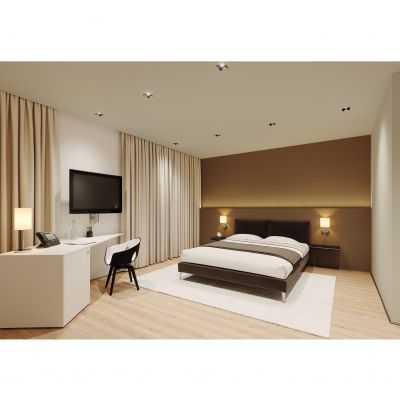 SP SQUARE DK ADJ 8W 3000K FL WT LEDV LEDVANCE (4058075114043)