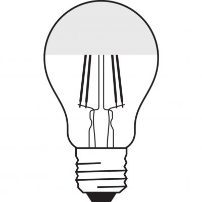 LED STAR CL A FIL Mirror 51 7W 827 E27 LEDVANCE (4058075427860)