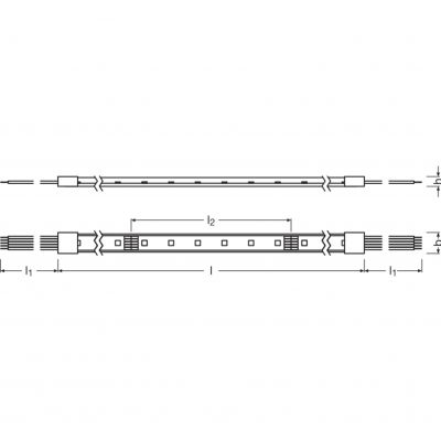 LS PFM-1000 RGBW 840 5 IP66 LEDV ELASTYCZNY MODUŁ LED LEDVANCE (4058075436176)
