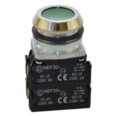Przycisk NEF30-K2XY zielony (W0-NEF30-K 2XY Z)