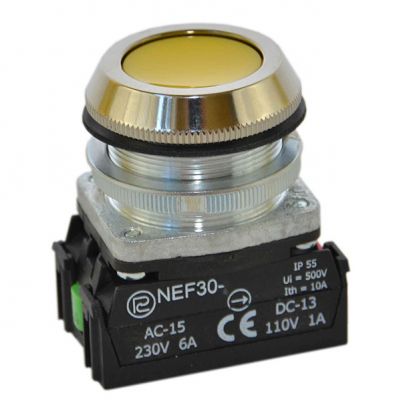 Przycisk NEF30-KX żółty (W0-NEF30-K X G)