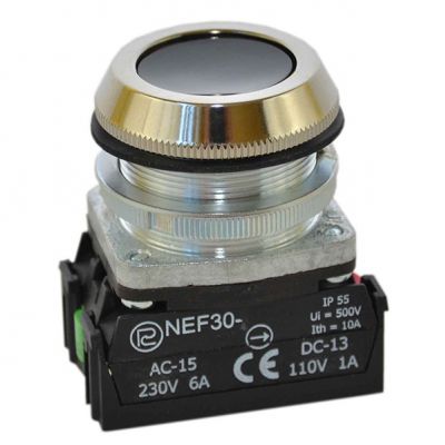 Przycisk NEF30-KXY czarny (W0-NEF30-K XY S)