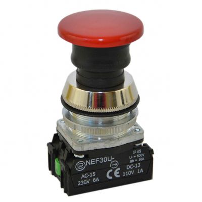 Przycisk NEF30-UDXY czerwony (W0-NEF30-UD XY C)