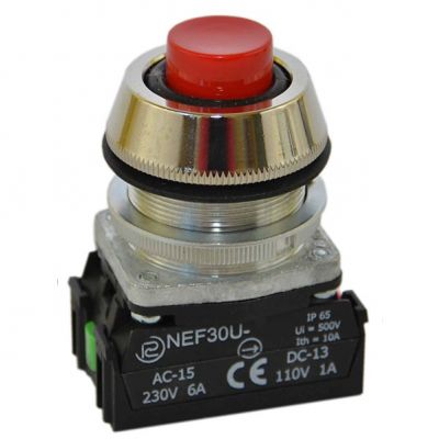 Przycisk NEF30-UWXY czerwony (W0-NEF30-UW XY C)