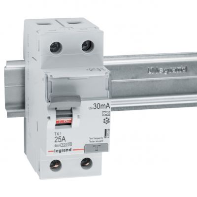 Wyłącznik Różnicowoprądowy 2P 25A 0,03A Typa P302 TX3 411559 LEGRAND (411559)