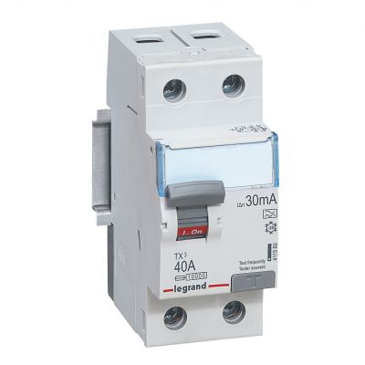 Wyłącznik Różnicowoprądowy 2P 40A 0,03A Typa P302 TX3 411560 LEGRAND (411560)