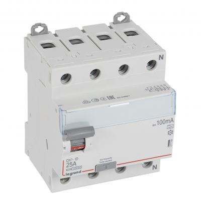 Wyłącznik Różnicowoprądowy P 304 4P 25A 100Ma Typa DX3 411769 LEGRAND (411769)