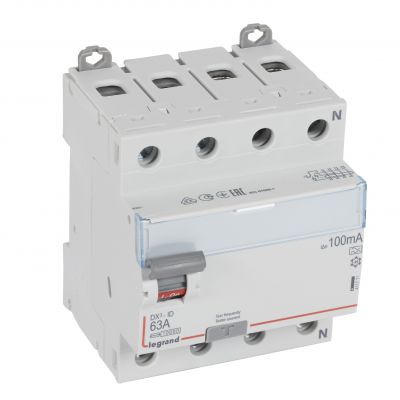 Wyłącznik Różnicowoprądowy P 304 4P 63A 100Ma Typa DX3 411771 LEGRAND (411771)