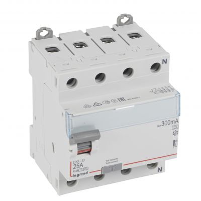 Wyłącznik Różnicowoprądowy 4P 25A 0,3A Typa P304 DX3 411779 LEGRAND (411779)