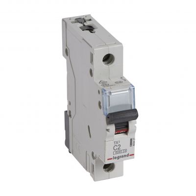 Wyłącznik Nadprądowy 1P C2A 6kA AC S301 TX3 403427 LEGRAND (403427)
