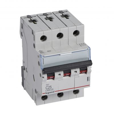 Wyłącznik Nadprądowy 3P C25A 6kA AC S303 TX3 403547 LEGRAND (403547)