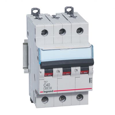 Wyłącznik Nadprądowy 3P C40A 6kA AC S303 TX3 403549 LEGRAND (403549)