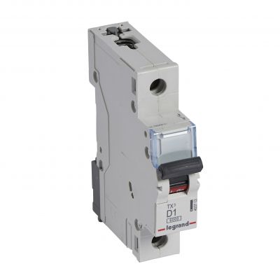 Wyłącznik Nadprądowy S 301 1P D1A 6kA TX3 403713 LEGRAND (403713)