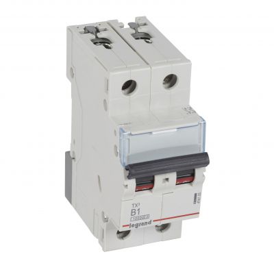 Wyłącznik Nadprądowy S 312 2P B1A 10000A TX3 404105 LEGRAND (404105)