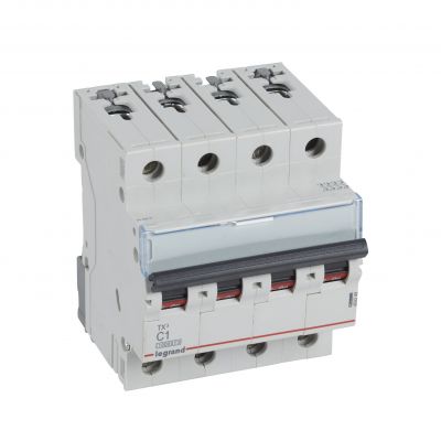 Wyłącznik Nadprądowy S 314 4P C1A 10000A TX3 404248 LEGRAND (404248)