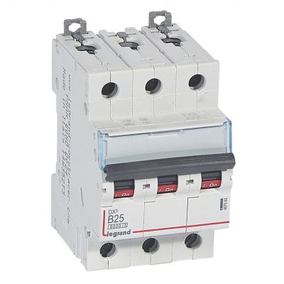 Wyłącznik Nadprądowy S 303 3P B25A 6kA DX3 407563 LEGRAND (407563)