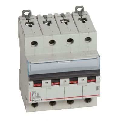 Wyłącznik Nadprądowy S 304 4P B16A 6kA DX3 407624 LEGRAND (407624)