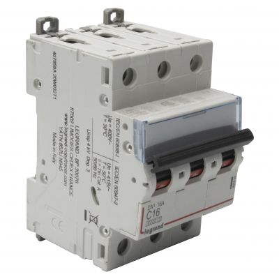 Wyłącznik Nadprądowy S 303 3P C16A 6kA DX3 407859 LEGRAND (407859)