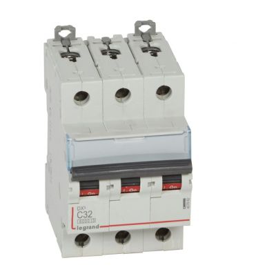 Wyłącznik Nadprądowy S 303 3P C32A 6kA DX3 407862 LEGRAND (407862)